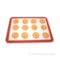 Chauffer le tapis de cuisson en silicone macaron à la maison sans glissement